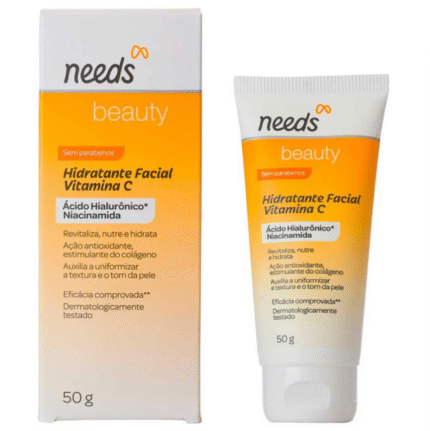 Hidratante Facial Needs Beauty Vitamina C 50g