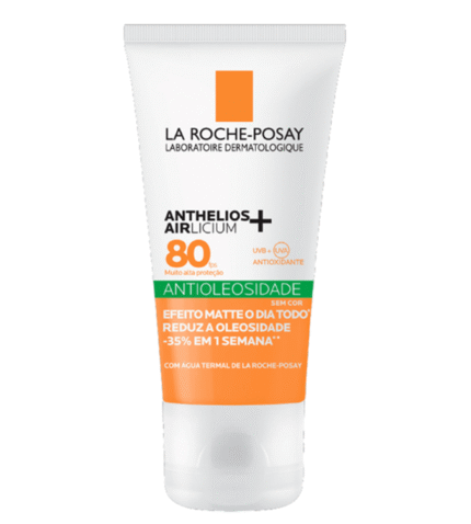 Protetor Solar Facial La Roche-Posay Anthelios Airlicium+ FPS 80 incolor 40g